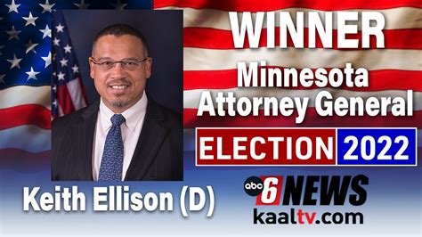 Minnesota Democratic Attorney General Keith Ellison wins reelection ...