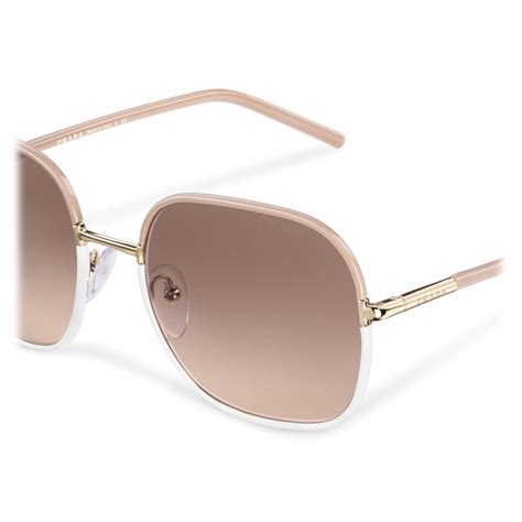 Prada - Prada Decode - Square Sunglasses - Powder Pink White - Prada ...