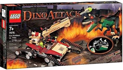 LEGO Dino Attack Iron Predator vs. T-Rex Set 7476 - ToyWiz