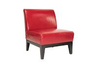 Soho, Red Armless Chair | AM Party Rentals