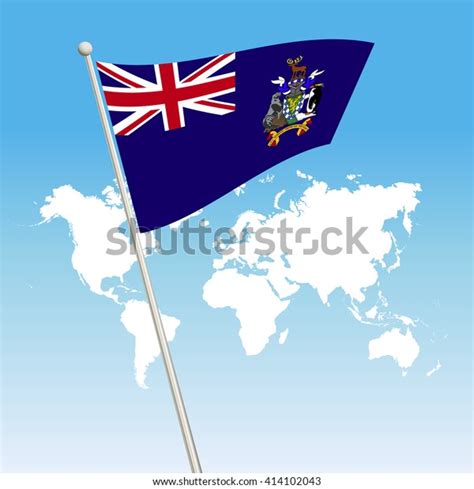 South Georgia Flag Stock Vector (Royalty Free) 414102043 | Shutterstock