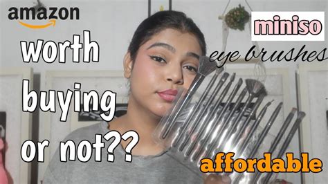 eye makeup brushes and their uses in hindi| affordable| @ayesharaahat - YouTube