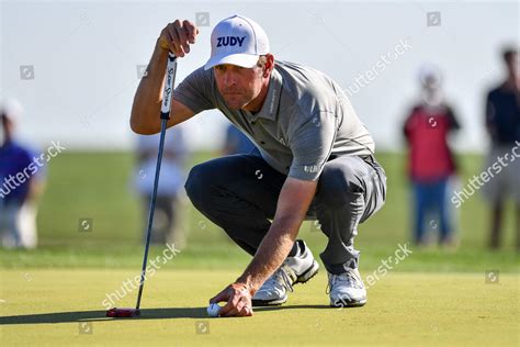 Lucas Glover Lines Putt On First Editorial Stock Photo - Stock Image ...