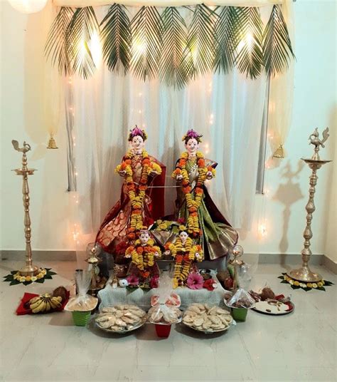 Mahalaxmi decoration | Gauri decoration, Ganpati decoration design, Ganpati decoration theme