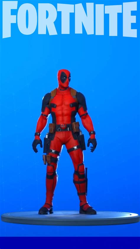 Deadpool Fortnite Skin Wallpaper : The deadpool skin is a marvel ...