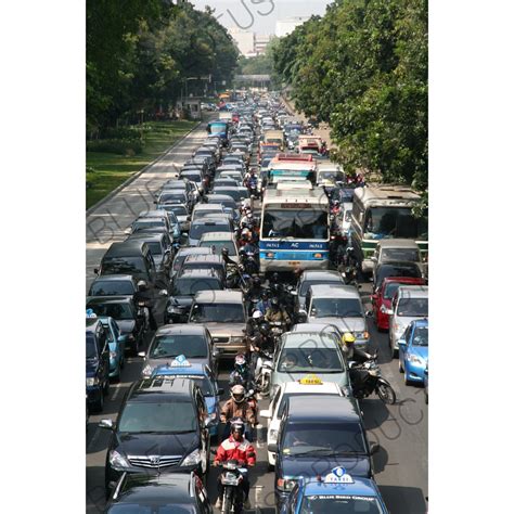 Traffic Jam in Jakarta