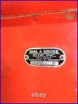 Vintage Coin Op Cigarette Vending Machine 1950s Dial A Smoke. Minesotta RARE | Vending Machine Coin