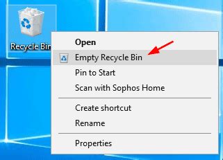 5 Ways to Empty Recycle Bin in Windows 10 | Password Recovery