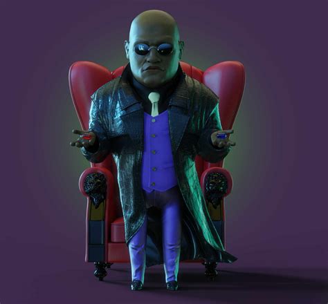 Morpheus From Matrix - ZBrushCentral