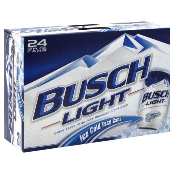 Busch Light 12oz 24pk Cn - Luekens Wine & Spirits