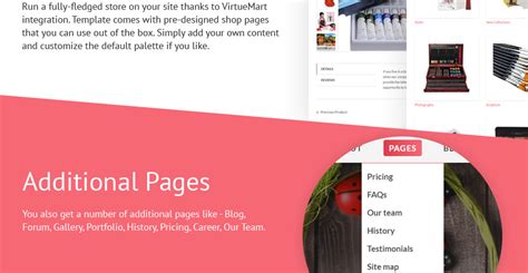 Handmade - Creative Shop Virtuemart & Joomla Template