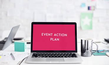 Event Action Plan Template - For Word, Excel & PDF