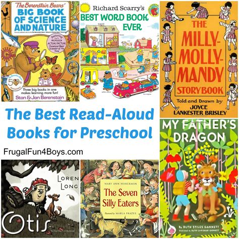 Favorite Read-Aloud Books for Preschoolers - Frugal Fun For Boys and Girls | Preschool books ...