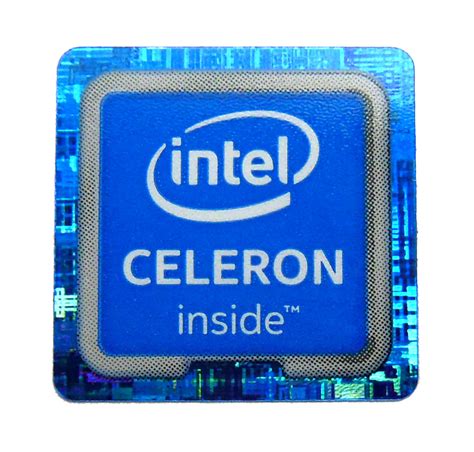 Intel Celeron Inside Sticker 18 x 18mm / 11/16″ x 11/16″ [1067] – Vath Ventures