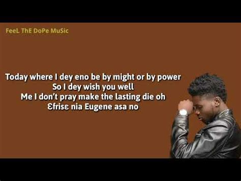 Kuami Eugene - Obiaato (Lyrics) - YouTube