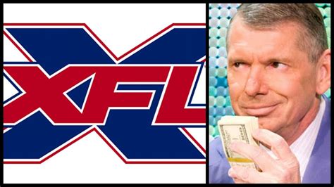 How much did Vince McMahon invest in XFL?