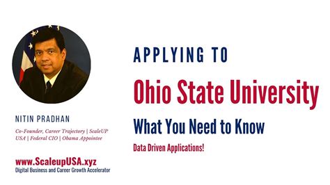 Ohio State University (OSU) Admission & Application Requirements - What ...