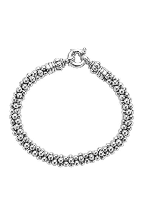 LAGOS | Sterling Silver Caviar Beaded Rope Bracelet | Nordstrom Rack