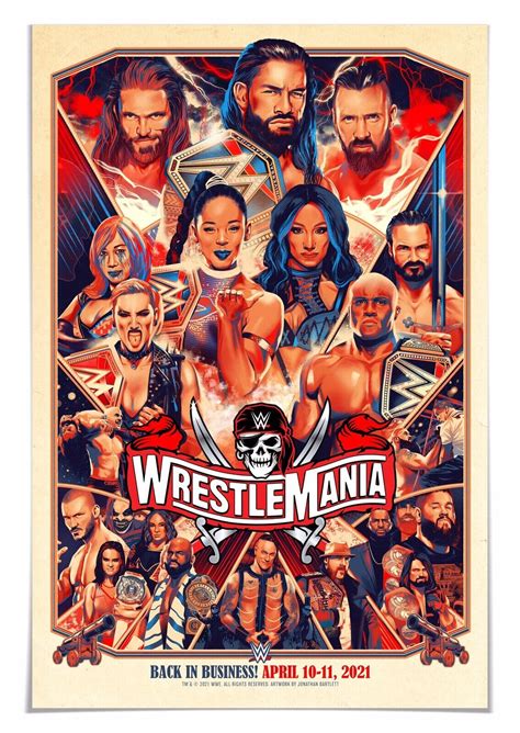 Wrestlemania Poster 2021 | ubicaciondepersonas.cdmx.gob.mx