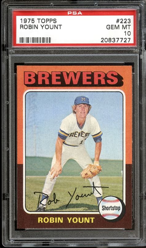 Robin Yount Rookie Card: Topps and More