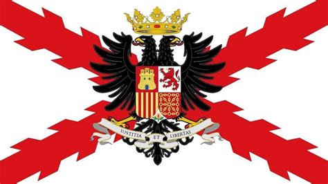 Bandera Imperio Español Aguila Bicefala -- (1,50 Mt X 90cm) - $ 11.990 ...