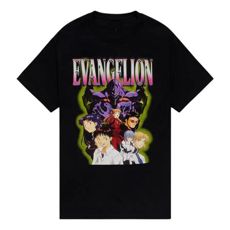 Evangelion T-shirts - Evangelion Characters T-Shirt IP1201 | Evangelion Merch