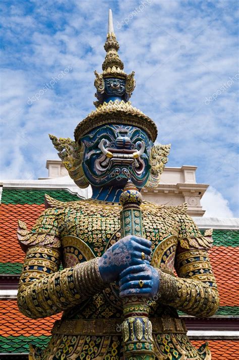 Thai guardian statue — Stock Photo © andreasgradin #2731195