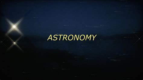 astronomy (lyrics) - Tom Andersson - YouTube