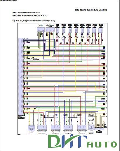 2013 Toyota Tundra Wiring Diagram