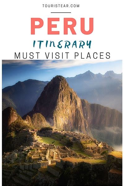 12-day Itinerary to Visit Peru + MAP 2024 | Touristear Travel Blog