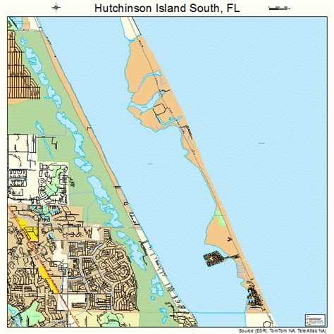 Map Of Hutchinson Island Florida | Maps Of Florida