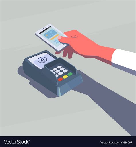 Contactless payment Royalty Free Vector Image - VectorStock