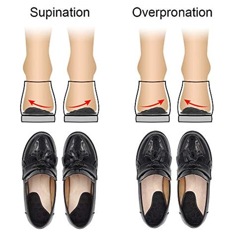 Dr. Foot's Supination & Over-Pronation Corrective Shoe Inserts, Medial ...