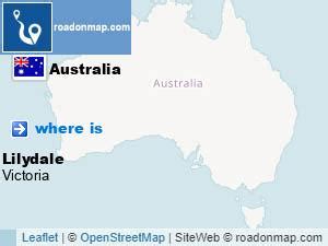 Where is Lilydale Greater Melbourne (Outer), Victoria Australia