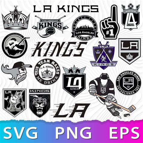 Los angeles kings logo svg la kings png la kings hockey kings nhl – Artofit