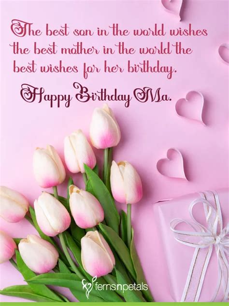 Best Happy Birthday Quotes, Wishes For Mother 2021 - Ferns N Petals