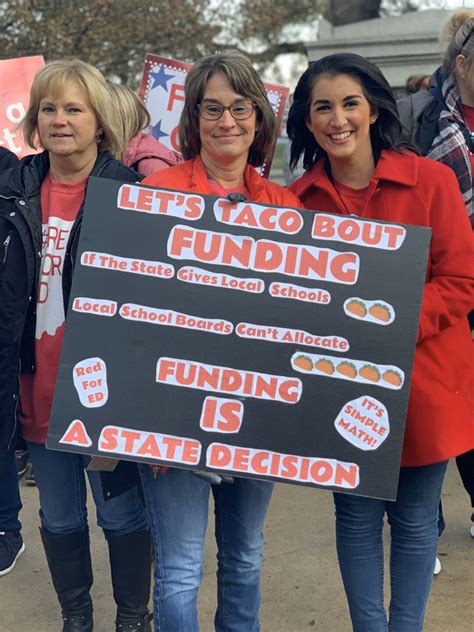 The best signs from 'Red for Ed' at the Indiana Statehouse