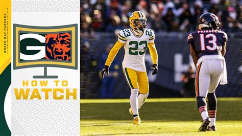 Packers vs. Bears | How to watch, stream & listen | Week 1