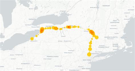 Map Of Nys Thruway Exits - Maps Model Online