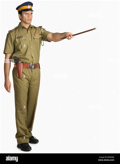 Indian police officer Cut Out Stock Images & Pictures - Alamy