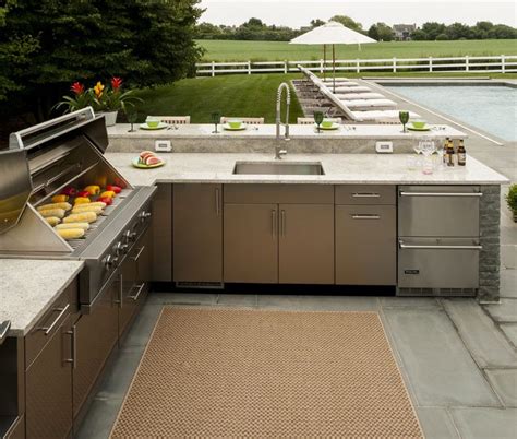 20 Cute Stainless Steel Outdoor Kitchen Cabinets – Home, Family, Style and Art Ideas