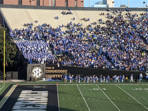 Visitor Section at Vanderbilt Stadium - RateYourSeats.com