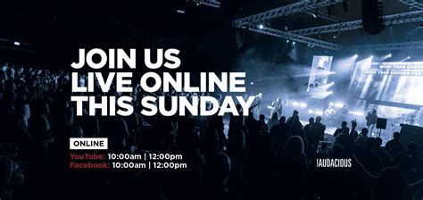 !Audacious Church Online - Live streaming of this week's services