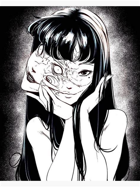 "Tomie Kawakami // Junji Ito collection // Manga panel sticker" Sticker for Sale by Harajuku ...