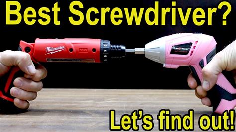 Best Screwdriver Brand? (14 BRANDS) Milwaukee, Dewalt, Makita, Ryobi, Bosch, Pink Power, Metabo ...