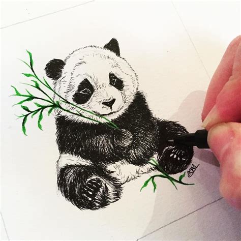 Pin de Rubén Ángel Arias Vargas en Arte de panda | Tatuaje de panda ...