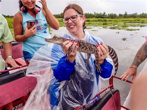 Covered Swamp Boat Tour For One, Two, Or Four From Bayou Swamp Tours ...