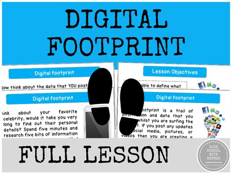 Digital Footprint - Full Lesson | Teaching Resources