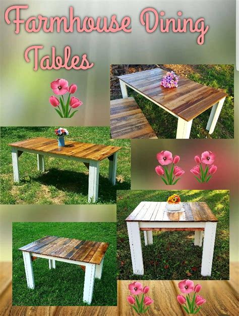 Farmhouse kitchen tables by Three Leafs Woodworks | Farmhouse dining table, Farmhouse kitchen ...