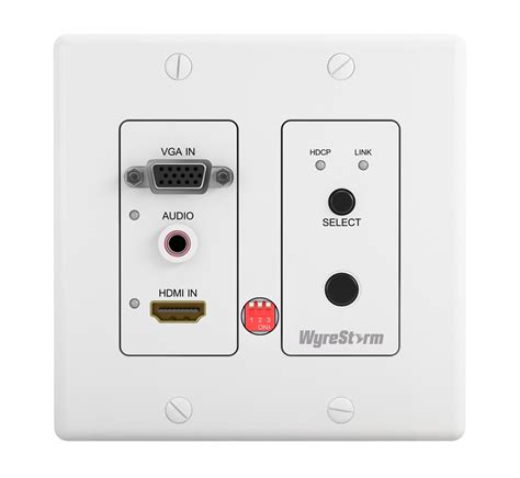 WyreStorm HDMI/VGA Over HDBaseT Auto-Switching In-Wall Extender Set | AV Australia Online